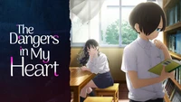 Ichikawa Kyoutarou y Yamada Anna en 'Los peligros en mi corazón' - Escena de anime