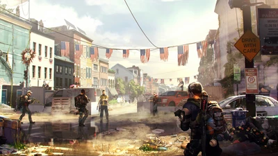 Combate urbano pós-apocalíptico em The Division 2