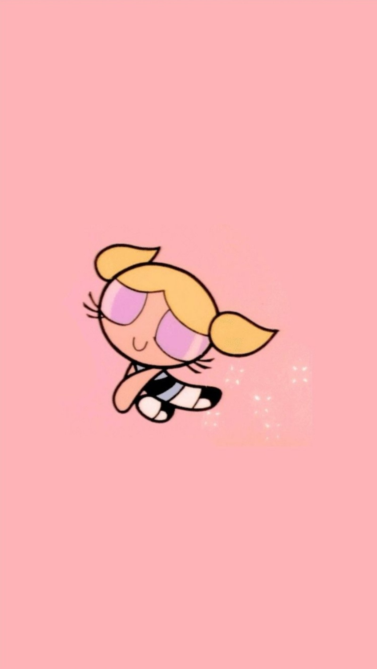 bubbles, pink, powerpuffgirls, ppg Download Wallpaper