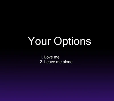 love, options