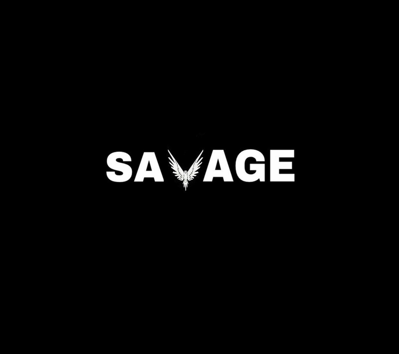 Черно-белая фотография логотипа для savage (логан, logan, паул)