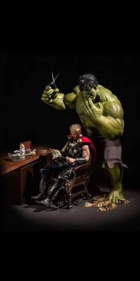 barber, black, brajeshgoswami, funny, hulk wallpaper