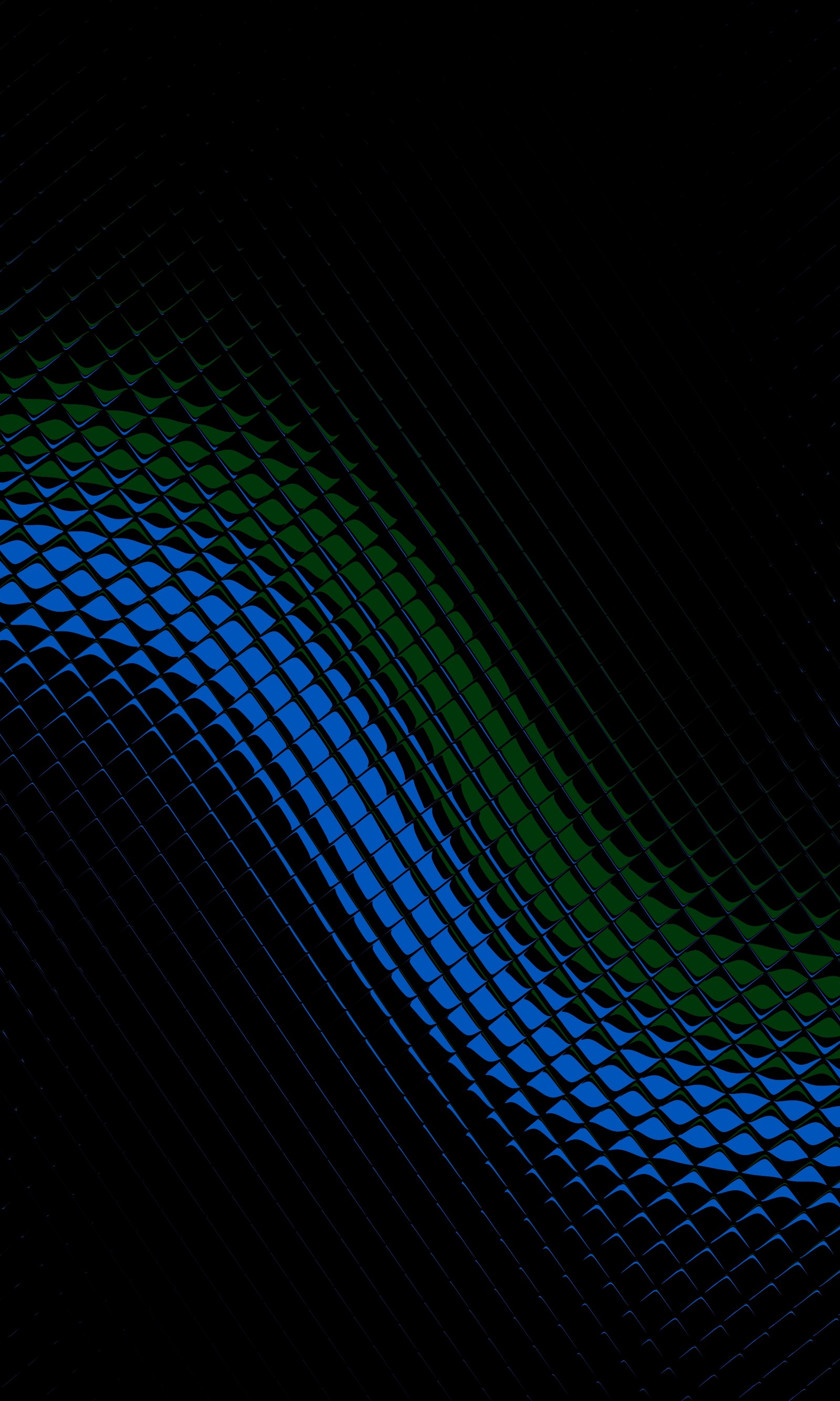 Imagen árabe de un fondo negro con una ola azul y verde (2018, abstracto, arte, negro, colores)