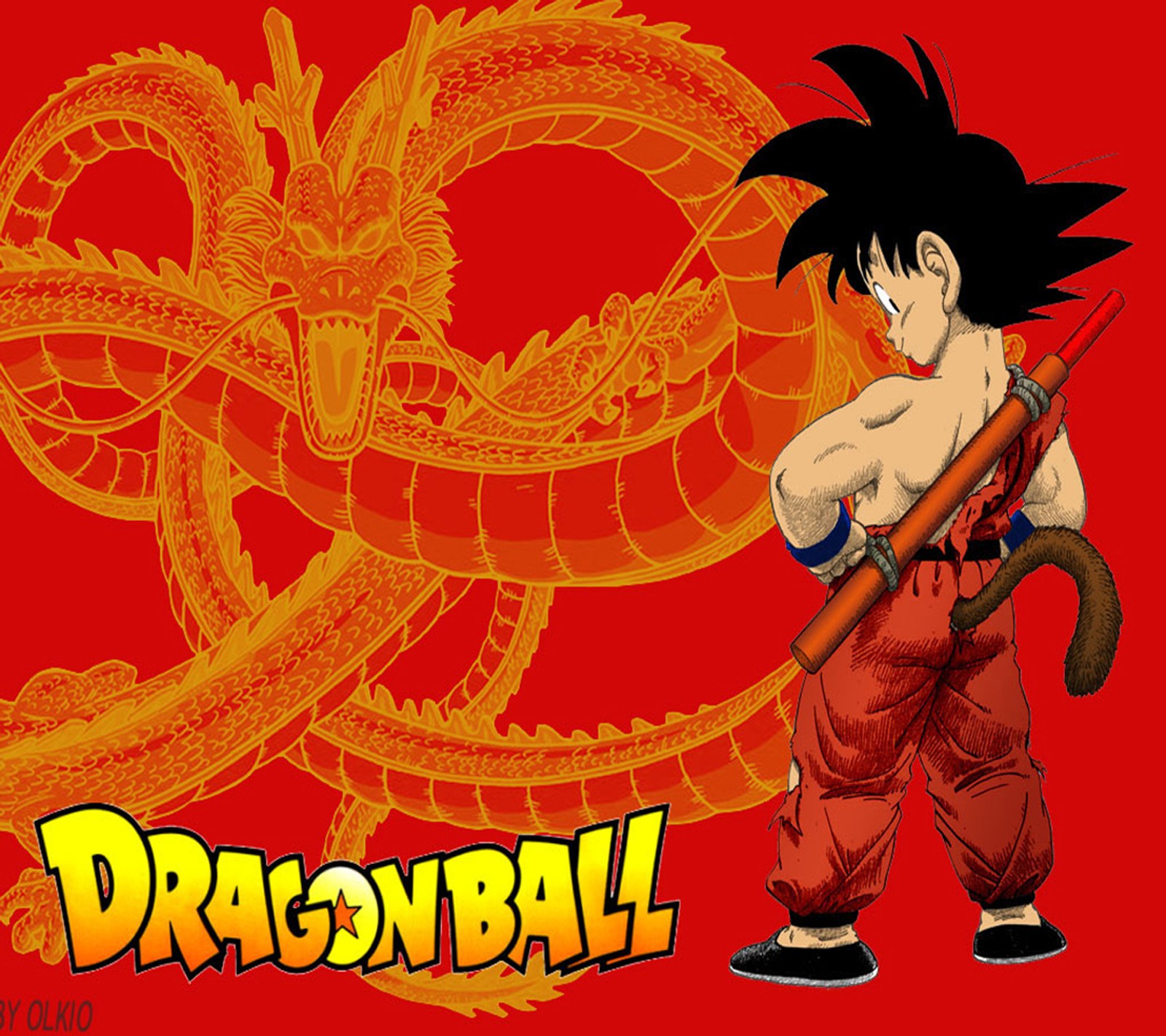 Lade anime, ball, db, dbz, drache Hintergrund herunter