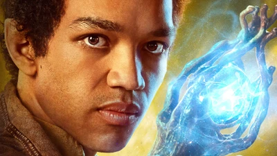 Justice Smith im Poster "Dungeons and Dragons: Ehre unter Dieben