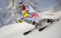 skiing, sports, alpine skiing, winter sport, ski wallpaper