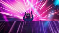 dj, marshmello, celebridade, celebridades, luzes de néon