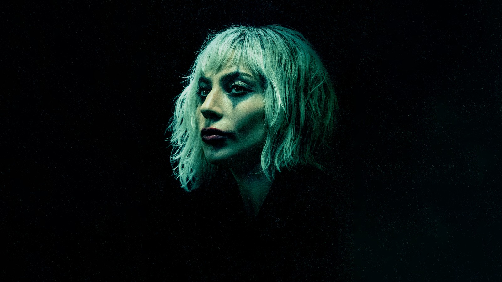 lady gaga, joker folie à deux, dark background, 5k, 2024 movies wallpaper