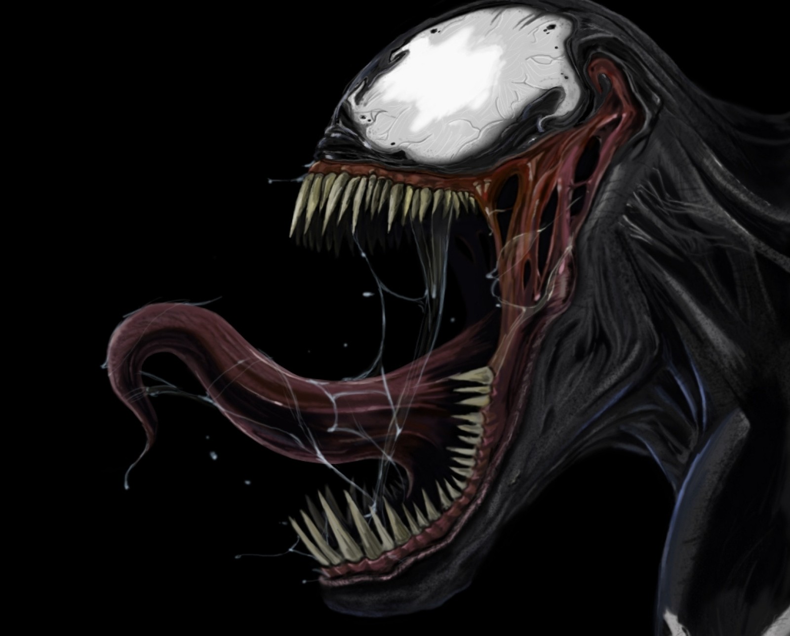 Venom es un personaje del universo de los cómics de marvel (marvel, spiderman)