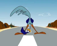 Cartoon Bird on a Deserted Road: Mig Mig Dilemma