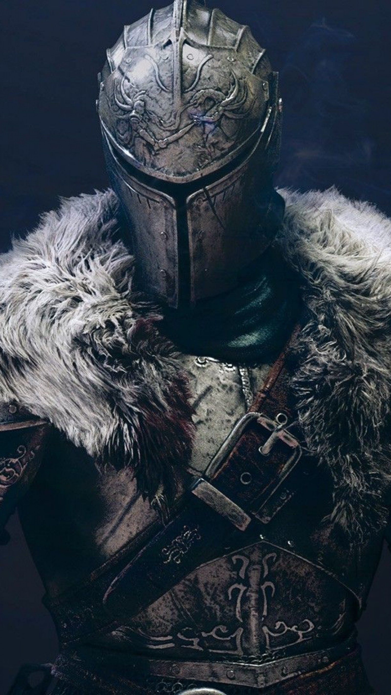 A close up of a person in a armor with a sword (dark, dark souls, souls)