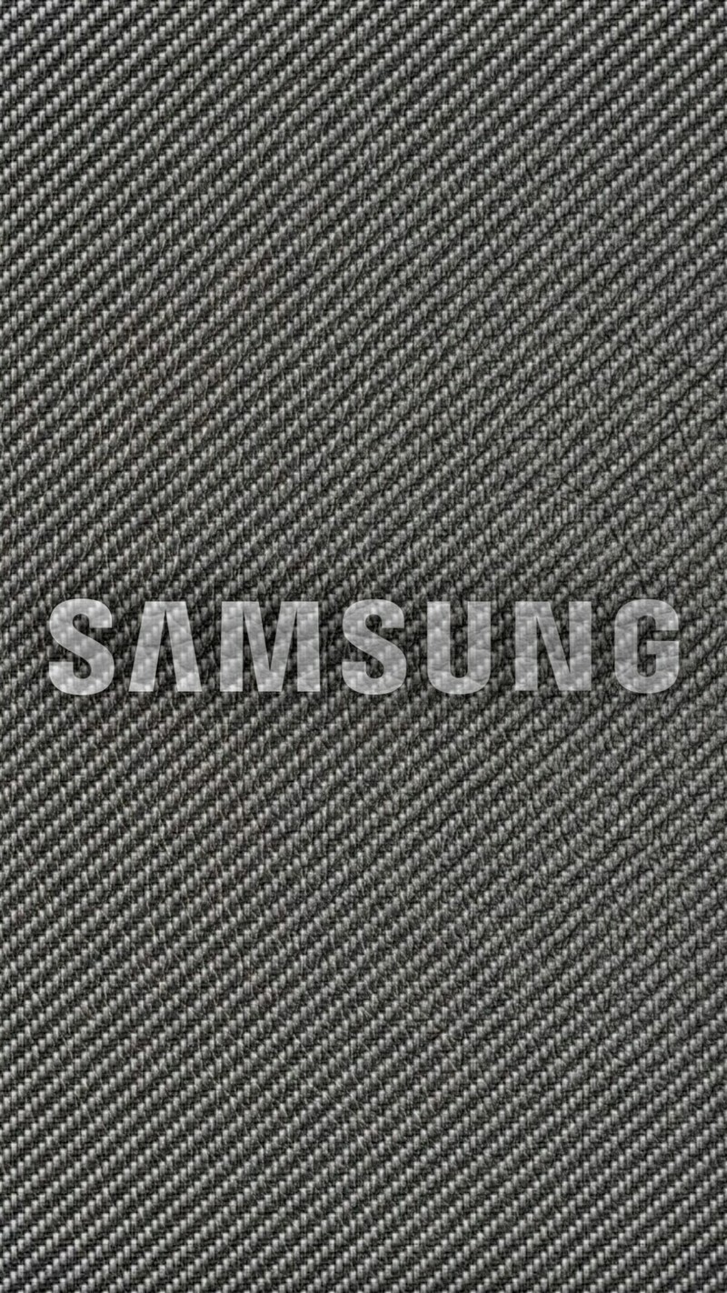 Близкий план логотипа samsung на черном фоне (углерод, тёмный, нуар, samsung, белый)