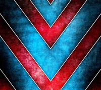 Abstract Red and Blue Striped Pattern