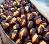 Castanhas assadas de Belgrado