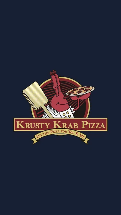 Pizza Krusty Krab: A pizza para você e para mim