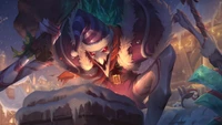 Fiddlesticks : Peau de Bonbon Sombre - Terreur Festive dans League of Legends