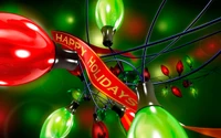 birthday, green, red, christmas ornament, christmas decoration wallpaper