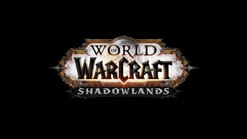 Логотип world of warcraft shadowlands (world of warcraft shadowlands, логотип, wow, world of warcraft, видеоигра)