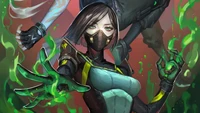 Viper: Master of Toxicity in Valorant Art