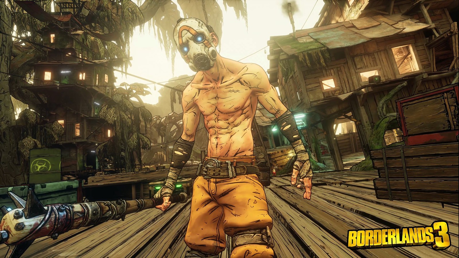 Скачать обои borderlands 3, видеоигра, психо