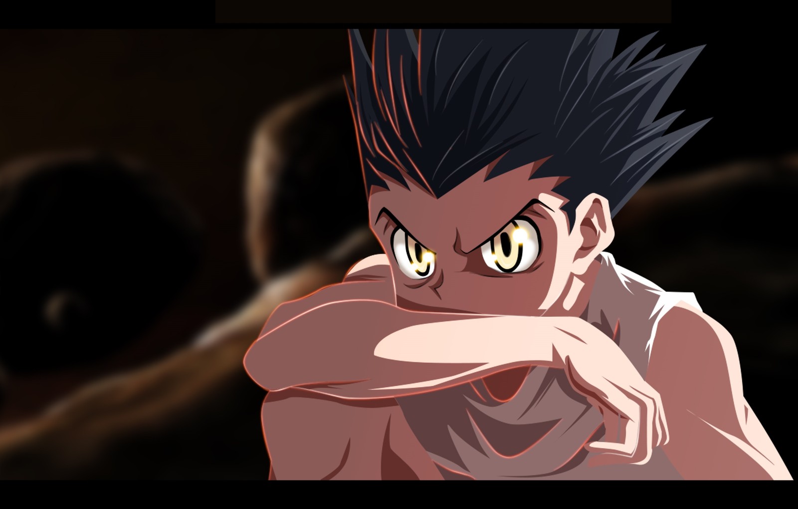 Скачать обои злой, аниме, anime, гон, gon