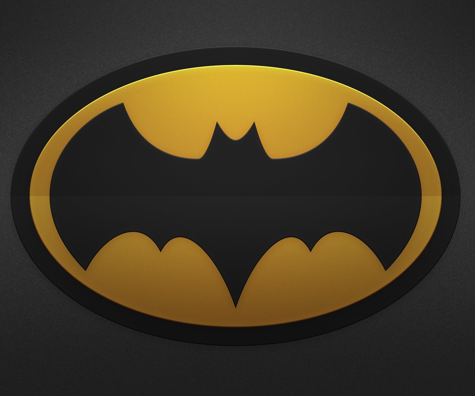 Logo do batman em um fundo preto. (batman, herói, marvel, super herói)