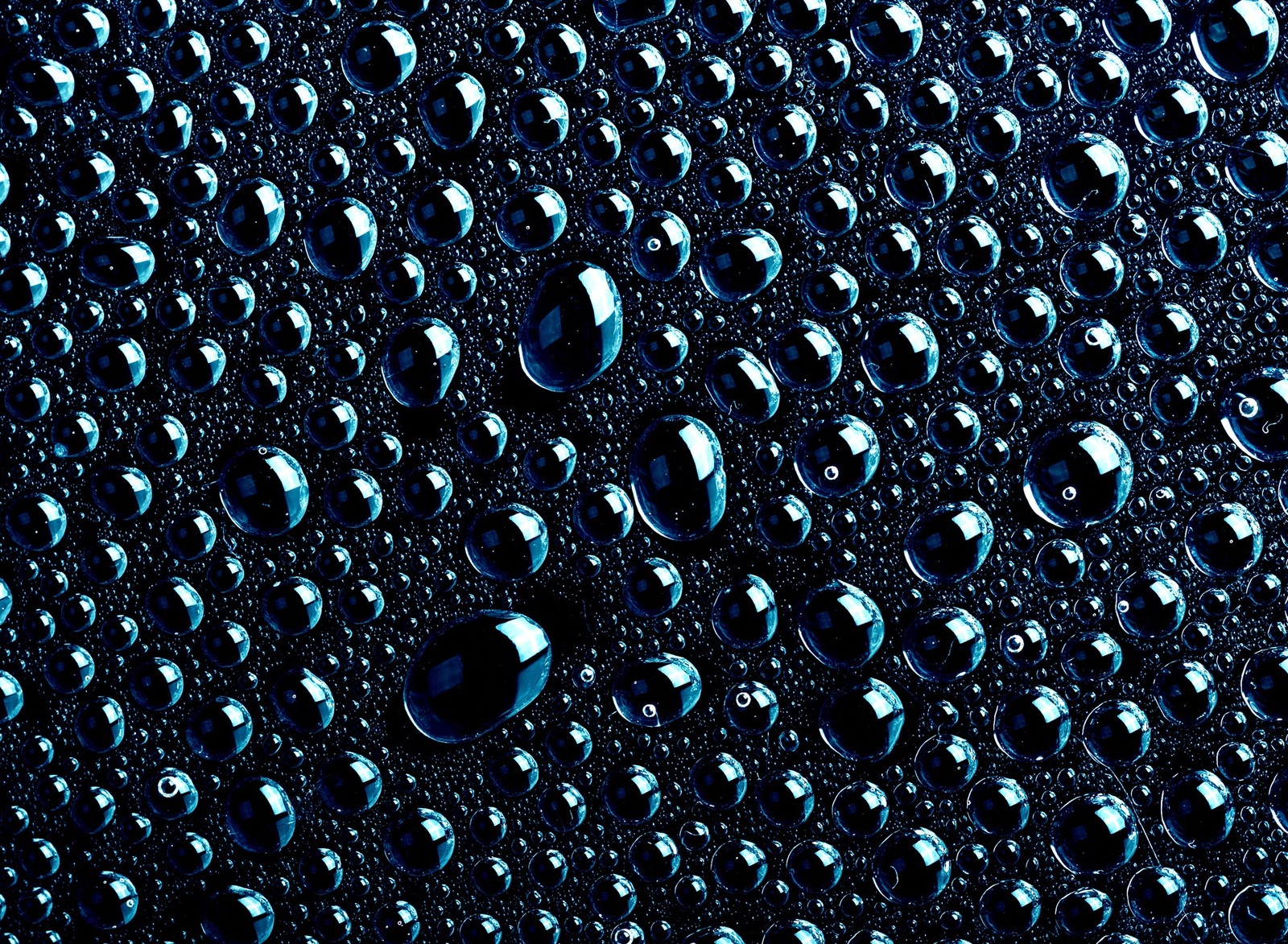 Descargar fondo de pantalla negro, gotas, agua