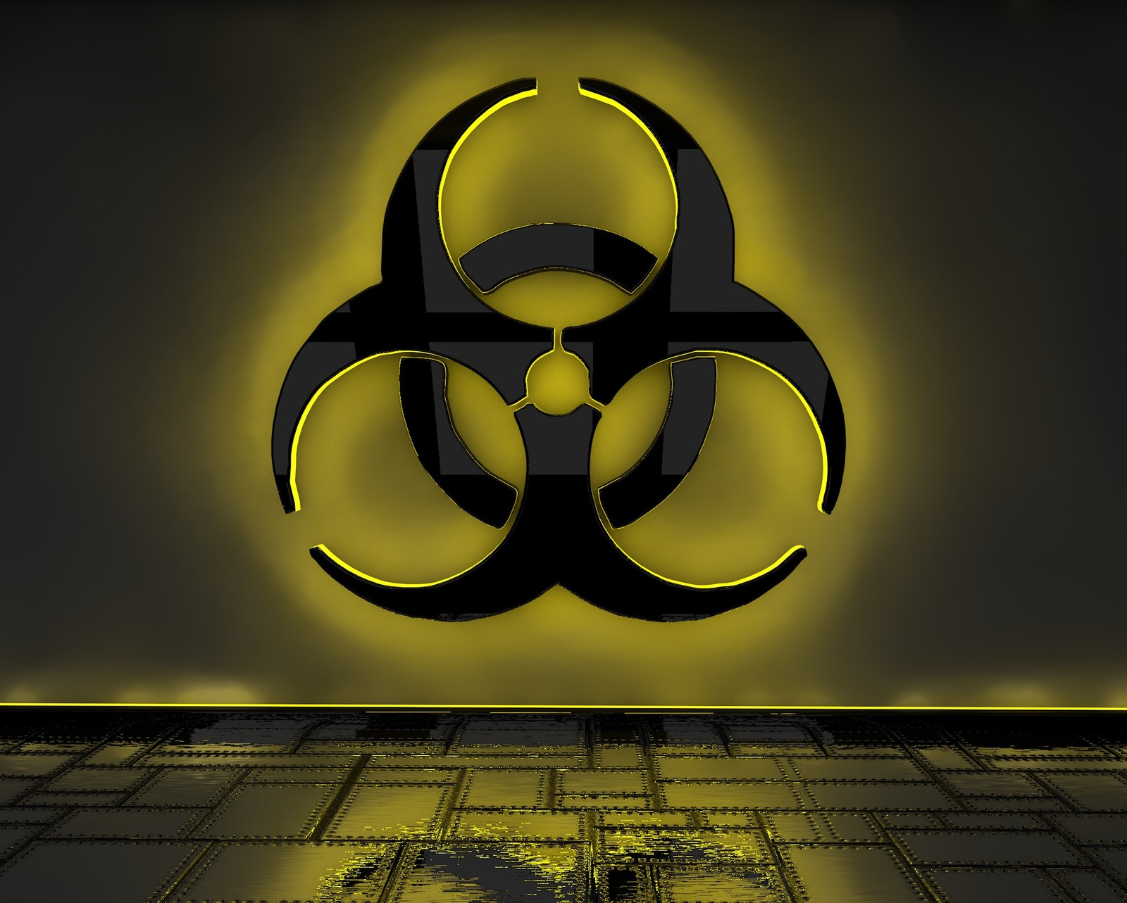 radioactive, radioactivo, danger, neon, radio Download Wallpaper