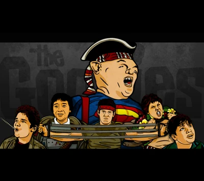 années 80, 80s, les goonies, goonies, paresseux