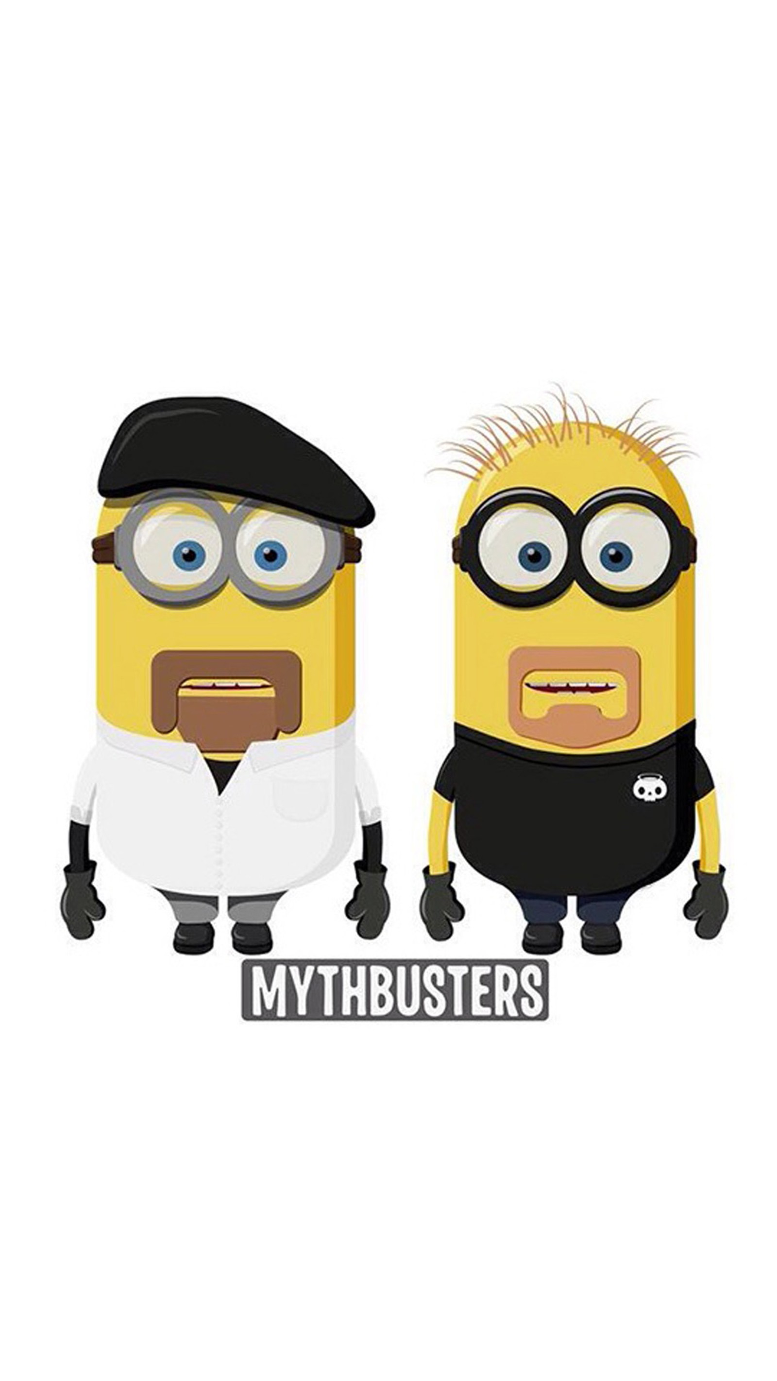 Скачать обои открытие, эксперимент, minion, mythbusters, наука