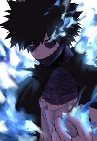 Dabi: Abraçando Chamas na Sombra dos Heróis