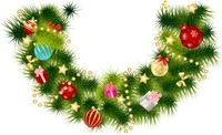 clip art, christmas day, garland, christmas decoration, christmas tree wallpaper