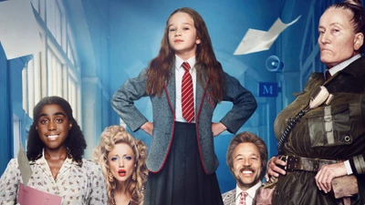 Matilda the Musical: 2022 Movie Cast Poster