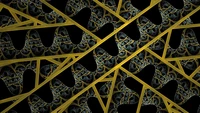 fractal, fractal art, leaf, textile, triangle wallpaper