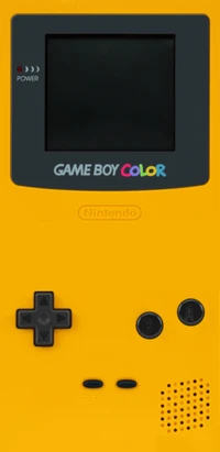 amarillo, game boy, gameboy, juego, niño