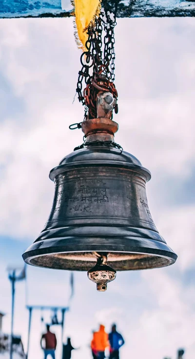 cloche, frais, hd, hindou, sacré