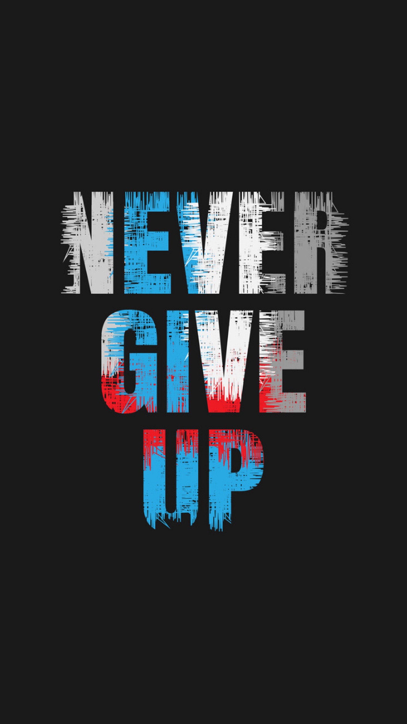 never give up, quote, quotes, saying wallpaper