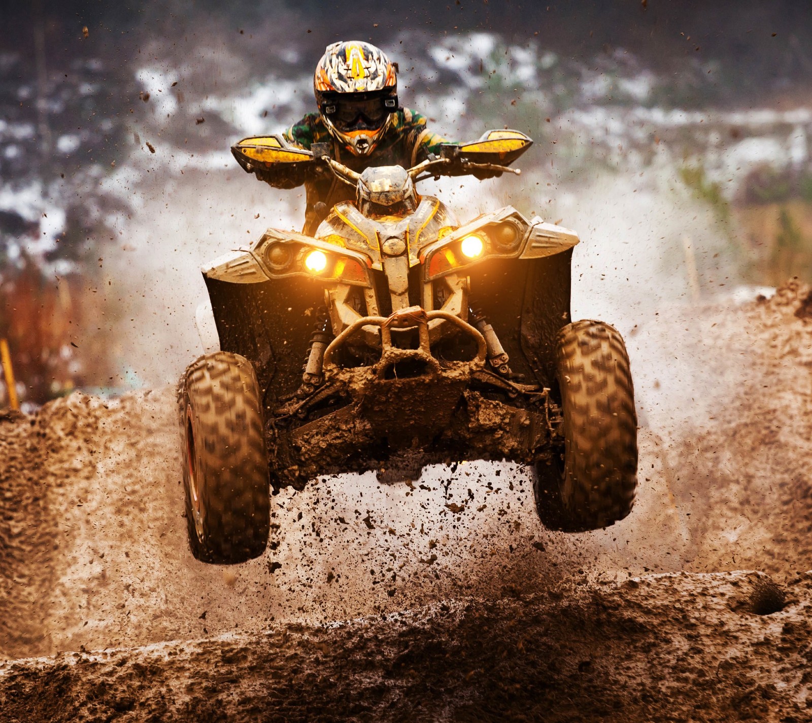 Lade fahrrad, dirt, motocross, quad Hintergrund herunter