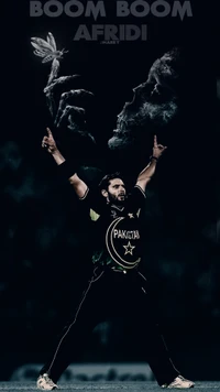 Boom Boom Afridi : Célébration iconique d'une légende du cricket