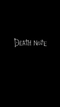 anime, noir, mort, note, crâne