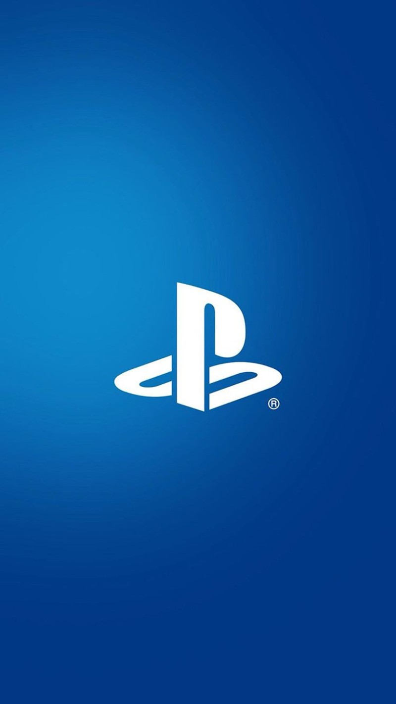 Близкий план логотипа playstation на синем фоне (hd обои, замок, логотип, телефон, playstation)