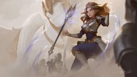 Lux, la Mage Radieuse, Commandant Ses Forces au Combat