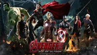 avengers age of ultron, the avengers, hulk, ultron, pc game wallpaper