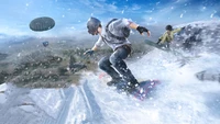 pubg mobile, pubg, playerunknowns battlegrounds, video game, snowboard wallpaper