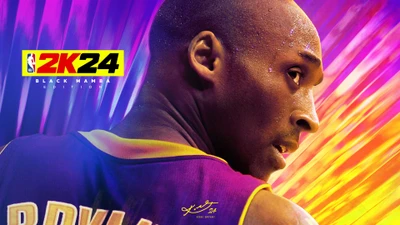 Kobe Bryant dans NBA 2K24 : Édition Black Mamba Fond d'écran 4K