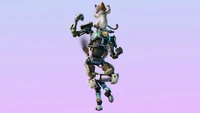 Fortnite Battle Royale: Kit Outfit with Cat Companion