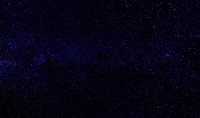 night sky, star, milky way, black, blue wallpaper