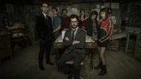 la casa de papel, money heist, série espanhola, álvaro morte como o professor, ursula corberó como tóquio