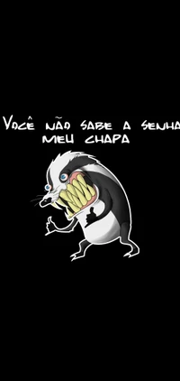 black, cartoon, chapa, funny, meu wallpaper