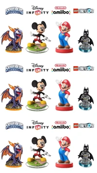 Figuras coleccionables de videojuegos de varias franquicias